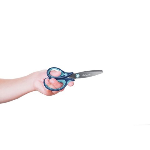 Pelikan Nożyczki Griffix zaokrąglone leworęczne niebieskie Pelikan (300008592)