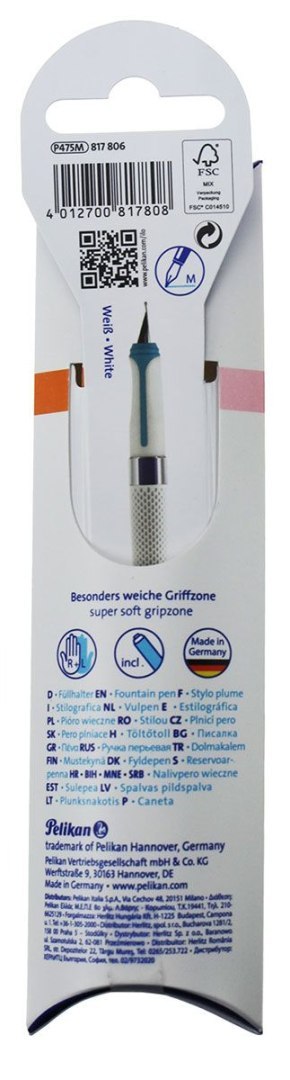 Pelikan Pióro wieczne Pelikan Ilo Białe (817806) Pelikan Pióro wieczne Pelikan Ilo Białe (817806)