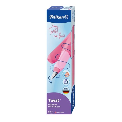 Pelikan Pióro wieczne Pelikan Twist Berry Pink (300010120) Pelikan Pióro wieczne Pelikan Twist Berry Pink (300010120)
