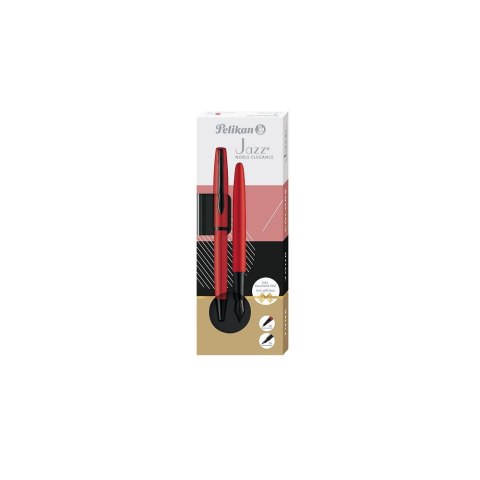 Pelikan Zestaw piśmienniczy Pelikan Jazz Noble Elegance Red pióro+długopis (400198410)