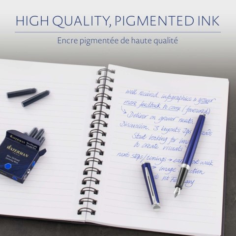 Waterman Ekskluzywne pióro wieczne Waterman ALLURE (+ 6 naboi)