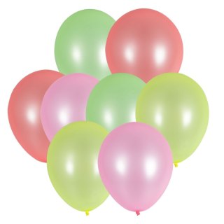 Arpex Balon gumowy neon duże (8 szt.) mix 250mm Arpex (KB8961)