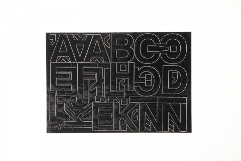 Farro Naklejka (nalepka) litery Farro