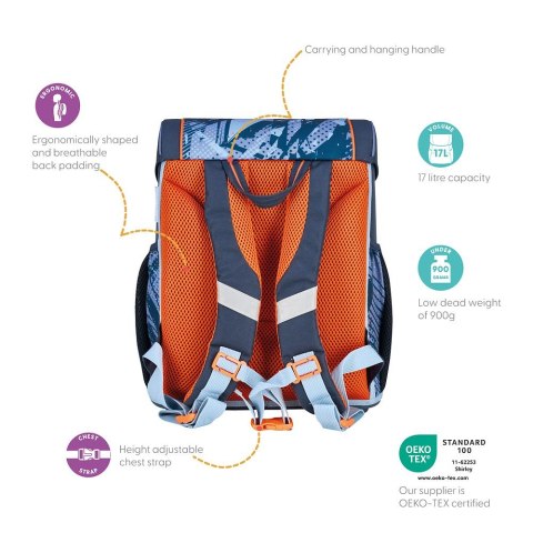 Herlitz Plecak Herlitz Loop Techmech (400197541)