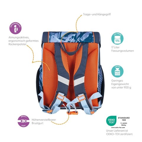 Herlitz Plecak Herlitz Loop Techmech (400197541)