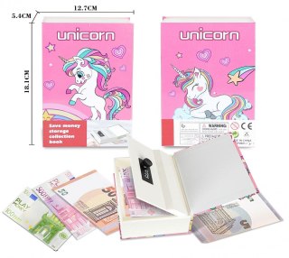 Lean Skarbonka Lean książka jednorożec (23489)