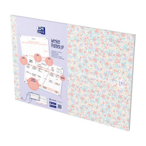 Oxford Kalendarz biurkowy Oxford Floral (400186601) Oxford Kalendarz biurkowy Oxford Floral (400186601)
