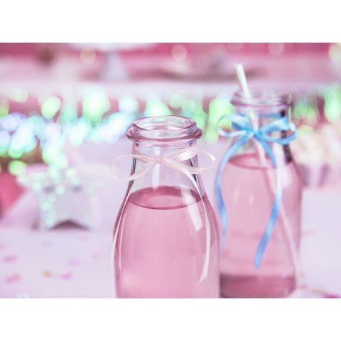 Partydeco Wstążka satynowa 6x25 [mm x m] różowy jasny Partydeco (TS6-081PJ)