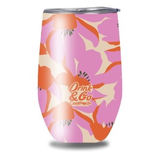 Patio Bidon Cool Pack kUBEK TERMICZNY FLORES ROSA 500ml Patio (Z27914)