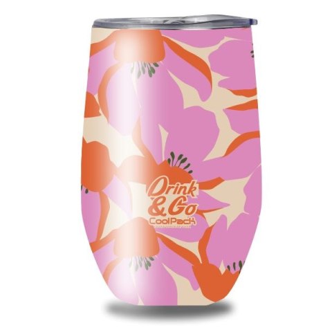 Patio Bidon Cool Pack kUBEK TERMICZNY FLORES ROSA 500ml Patio (Z27914)
