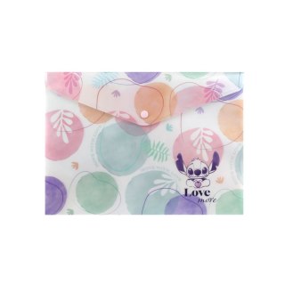 Patio Teczka plastikowa na zatrzask Stitch A4 mix Patio (75149PTR)