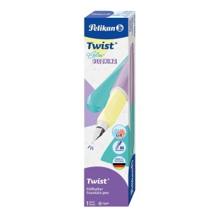 Pelikan Pióro wieczne Pelikan Twist Color Blocking pastelowe (300010111)