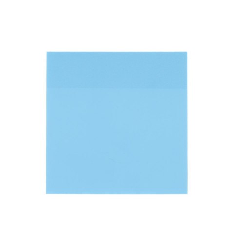 Strigo Notes samoprzylepny (karteczki) Strigo NEONOWE niebieski jasny 50k [mm:] 75x75 (SSN028)