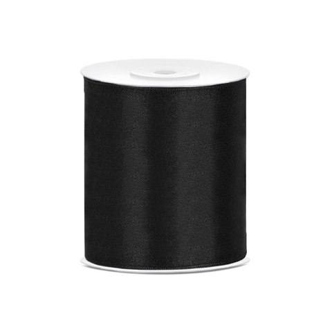 Titanum Wstążka Craft-Fun Series satynowa 100x25 [mm x m] czarny Titanum (100MM/25M 010)