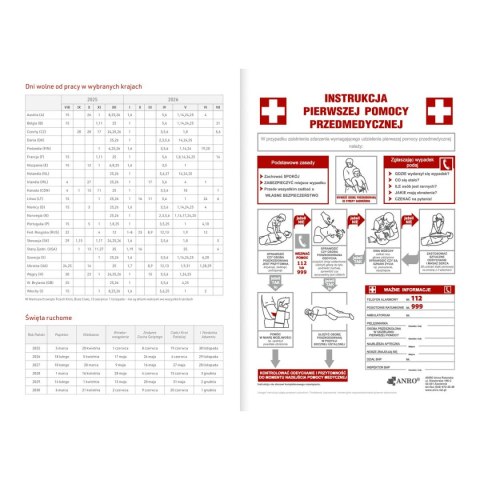 Wydawnictwo Wokół Nas Kalendarz nauczyciela książkowy (terminarz) Wydawnictwo Wokół Nas EKO bezbarwny A5 (A5TA072B)