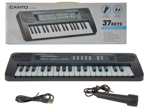 Adar Organy Adar 37 klawiszy z mikrofonem na USB (608603) Adar Organy Adar 37 klawiszy z mikrofonem na USB (608603)