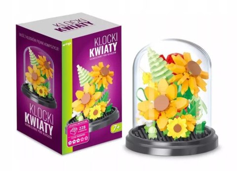Artyk Klocki konstrukcyjne Artyk kwiaty Słoneczniki pod kloszem 228el (137013) Artyk Klocki konstrukcyjne Artyk kwiaty Słoneczniki pod kloszem 228el (137013)