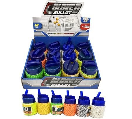 Cabo Toys Naboje do pistoletu Cabo Toys kulki 1000 szt. (V56) Cabo Toys Naboje do pistoletu Cabo Toys kulki 1000 szt. (V56)