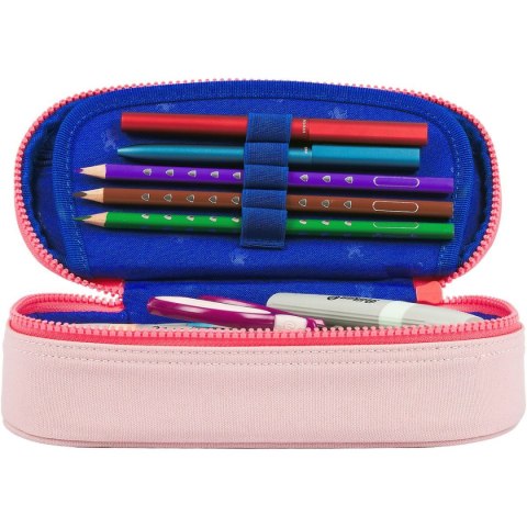 Oxford Piórnik Funky różowy Oxford (400196561)