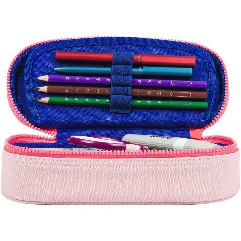 Oxford Piórnik Funky różowy Oxford (400196561)