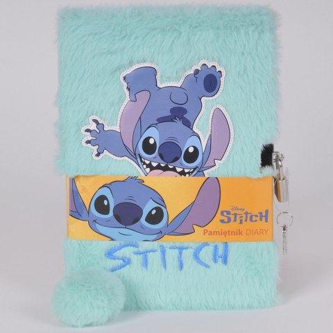 Paso Pamiętnik pluszowy Stitch A5 Paso (DS25FF-3676)