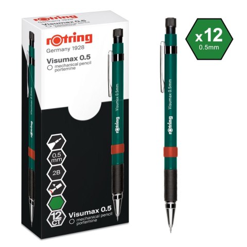 Rotring Ołówek automatyczny Rotring Visumax 0,5mm (2089104) Rotring Ołówek automatyczny Rotring Visumax 0,5mm (2089104)
