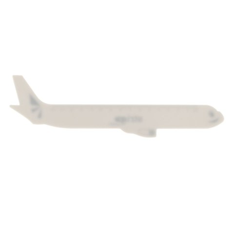 Strigo Linijka plastik 15 cm SAMOLOT 15cm Strigo (SSC365)