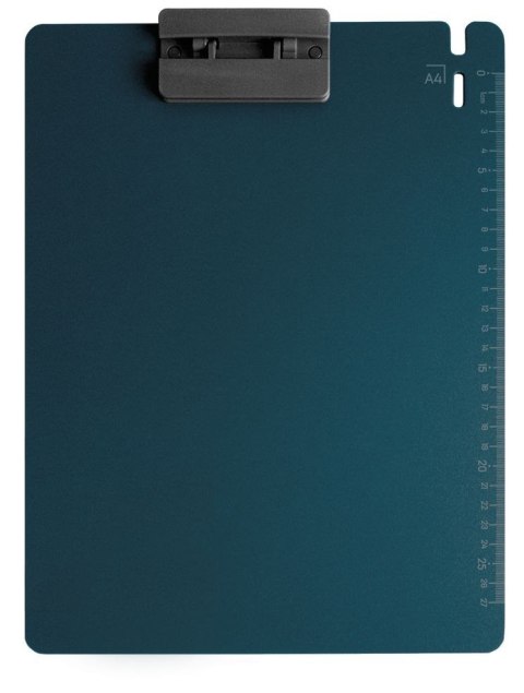 Tetis Deska z klipem (podkład do pisania) Z PODZIAŁKĄ A4 granatowa Tetis (BD650-G)