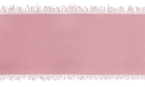 Titanum Wstążka Titanum Craft-Fun Series szyfonowa strzępiona 40x10 [mm x m] różowa ciemna (WJ40-10-081BRC)