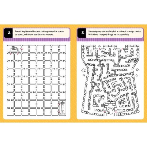 Aksjomat Książka dla dzieci Labirynty. Łamigłówki przedszkolaka od 5 lat Aksjomat