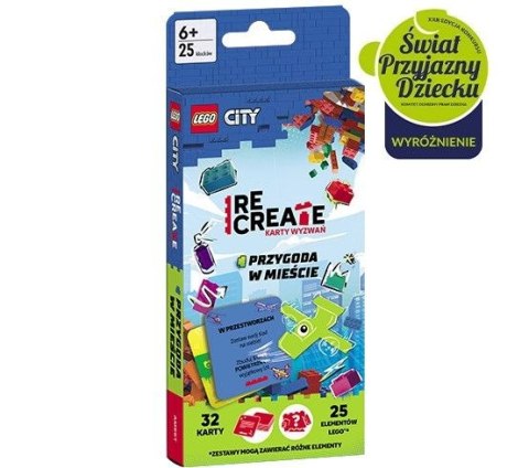 Ameet Książeczka edukacyjna Ameet LEGO® City. Recreate. Karty Wyzwań. Przygoda w mieście (ACP 6001) Ameet Książeczka edukacyjna Ameet LEGO® City. Recreate. Karty Wyzwań. Przygoda w mieście (ACP 6001)
