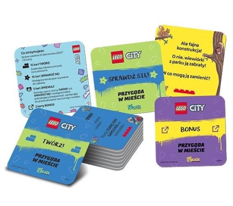 Ameet Książeczka edukacyjna Ameet LEGO® City. Recreate. Karty Wyzwań. Przygoda w mieście (ACP 6001) Ameet Książeczka edukacyjna Ameet LEGO® City. Recreate. Karty Wyzwań. Przygoda w mieście (ACP 6001)
