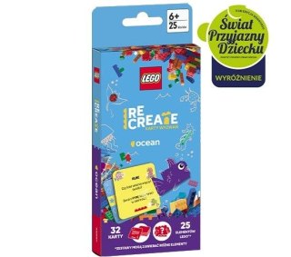 Ameet Książeczka edukacyjna LEGO® Recreate. Karty Wyzwań. Ocean Ameet (ACP 6605)