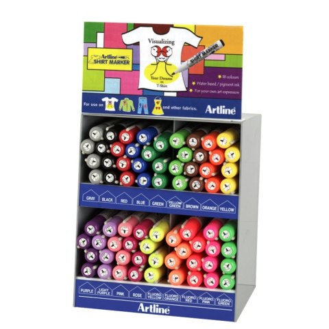 Artline Marker specjalistyczny Artline do odzieży czarny okrągła końcówka (AR-002 7 2) Artline Marker specjalistyczny Artline do odzieży czarny okrągła końcówka (AR-002 7 2)