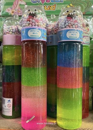 Bemag Glut Bemag Slime duży stworek czterokolorowy z brokatem i kuleczkami (73255)
