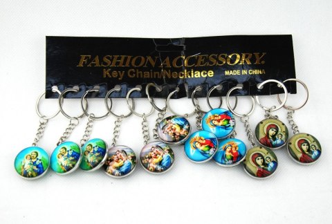 Dromader Brelok Matka Boska karta 12szt. Dromader (130-01304)