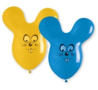 Godan Balon gumowy PREMIUM MYSZKI 3 szt mix 650mm Godan (GB/PG05)