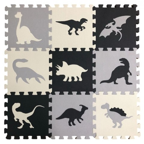 Lean Mata dla malucha Lean Puzzle Mata piankowa dinozaury 9 elementów (23031) Lean Mata dla malucha Lean Puzzle Mata piankowa dinozaury 9 elementów (23031)