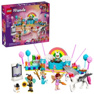 Lego Klocki konstrukcyjne Lego Friends Bal przebierańców z jednorożcem i wróżką (42661)