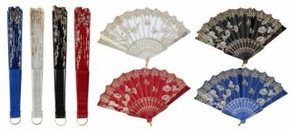 Mega Creative Wachlarz koronka mix 23cm Mega Creative (556656)