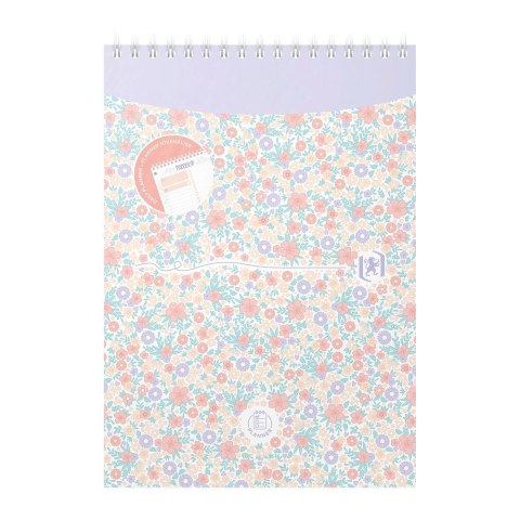 Oxford Kalendarz biurkowy Oxford Floral A5 (400186600) Oxford Kalendarz biurkowy Oxford Floral A5 (400186600)