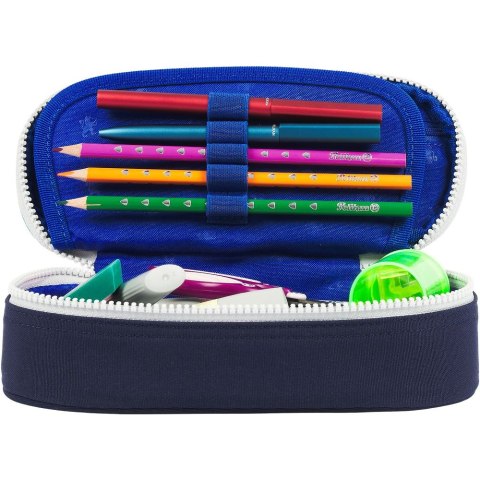 Oxford Piórnik Funky turkusowy Oxford (400196563)