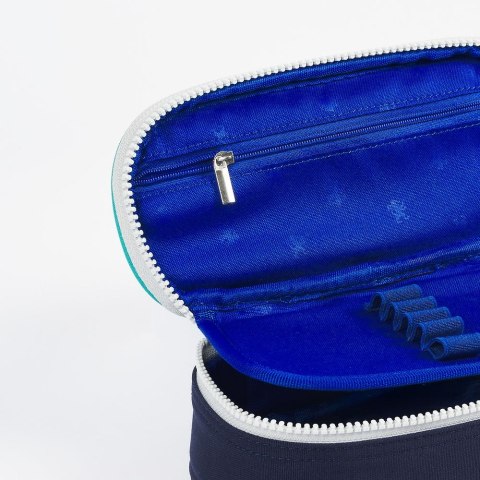 Oxford Piórnik Funky turkusowy Oxford (400196563)