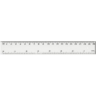 Tetis Linijka plastik Tetis 20cm (BL002-B)