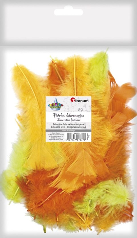 Titanum Piórka Titanum Craft-Fun Series mix (16079C) Titanum Piórka Titanum Craft-Fun Series mix (16079C)