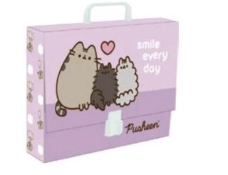 Unipap Teczka kartonowa na zatrzask Puscheen A4 fioletowy Unipap