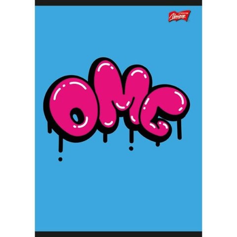 Unipap Zeszyt Unipap STREET ART. A5 60k. 70g linia Unipap Zeszyt Unipap STREET ART. A5 60k. 70g linia
