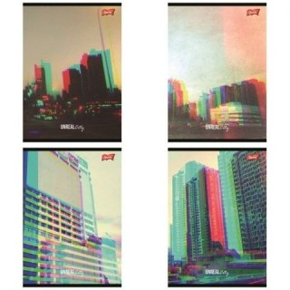Unipap Zeszyt Unipap Unreal City A5 60k. 70g krata