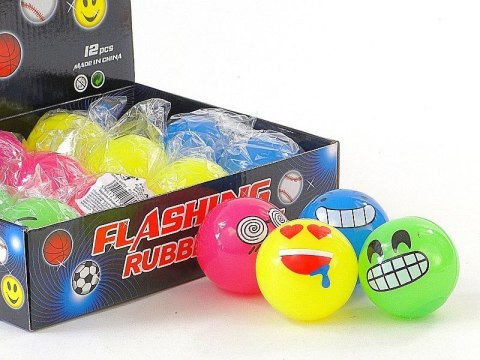 Adar Piłeczka z buźką, śred.5cm, świecąca Adar (567894)