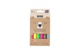 Bebe Flamaster BEBE FRIENDS 6 kol. Bebe